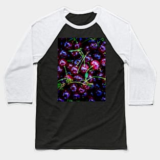 Pile Of Red Cherries Baseball T-Shirt